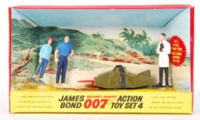 RARE VINTAGE JAMES BOND GILBERT 007 TOY SET NO.4