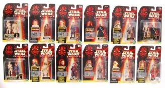 HASBRO STAR WARS EPISODE ONE CARDED ACTION FIGURES