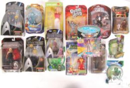 ASSORTED TV & FILM RELATED CARDED ACTION FIGURES