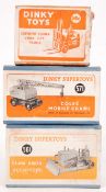 VINTAGE DINKY TOYS BOXED DIECAST CONSTRUCTION MODELS