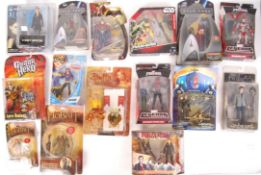 ASSORTED CARDED ACTION FIGURES - TV & FILM RELATED