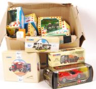 COLLECTION OF BOXED DIECAST SCALE MODEL VEHICLES
