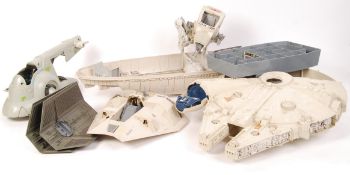 ASSORTED VINTAGE KENNER / PALITOY STAR WARS VEHICLES