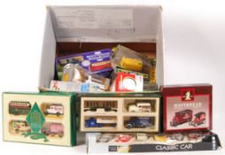 ASSORTED COLLECTION OF BOXED DIECAST SCALE MODEL VEHICLES