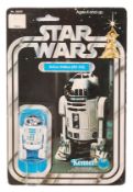 RARE VINTAGE STAR WARS 12 A BACK CARDED R2-D2 ACTION FIGURE