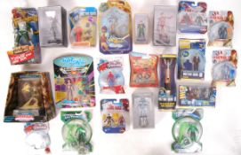 LARGE COLLECTION OF ASSORTED CARDED TV & FILM ACTION FIGURES