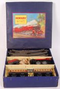 VINTAGE HORNBY 0 GAUGE CLOCKWORK RAILWAY TRAINSET