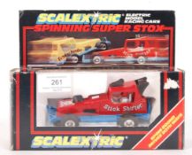 RARE SCALEXTRIC SPINNING SUPER STOX SLOT RACING CA