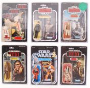 COLLECTION OF VINTAGE CARDED STAR WARS ACTION FIGURES