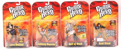 MCFARLANE TOYS ' GUITAR HERO ' FIRST SERIES CARDED ACTION FIGURES