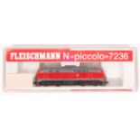 FLEISHCMANN N GAUGE SCALE MODEL RAILWAY TRAINSET LOCOMOTIVE