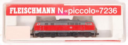 FLEISHCMANN N GAUGE SCALE MODEL RAILWAY TRAINSET LOCOMOTIVE