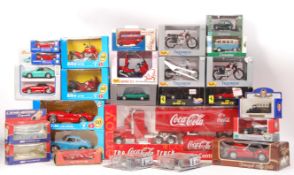 COLLECTION OF BOXED DIECAST SCALE MODEL VEHICLES