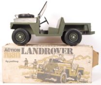 PALITOY MADE ACTION MAN ' LANDROVER ' MILITARY VEHICLE