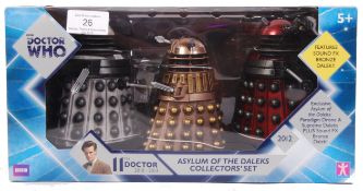 DOCTOR WHO ASYLUM OF THE DALEKS COLLECTOR'S ACTION FIGURE SET