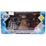 DOCTOR WHO ASYLUM OF THE DALEKS COLLECTOR'S ACTION FIGURE SET