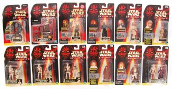 HASBRO STAR WARS EPISODE I CARDED ACTION FIGURES