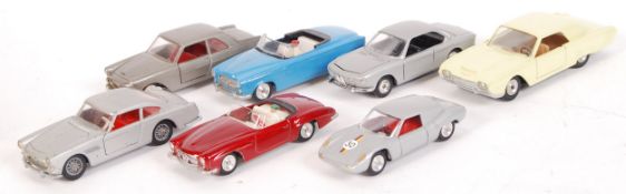 COLLECTION OF VINTAGE SOLIDO FRENCH DIECAST MODEL CARS