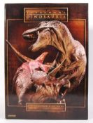 SIDESHOW'S DINOSAURIA TYRANNOSAURUS REX VS TRICERATOPS DIORAMA