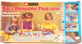 RARE VINTAGE CORGI TOYS MAGIC ROUNDABOUT PLAYGROUND SET