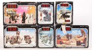 COLLECTION OF VINTAGE STAR WARS MINIRIGS / PLAYSETS