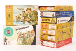 COLLECTION OF VINTAGE AIRFIX 1:32 SCALE MILITARY FIGURES
