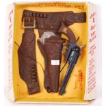 RARE 1960'S JOHNNY EAGLE SINGLE HOLSTER COWBOY GUN SET