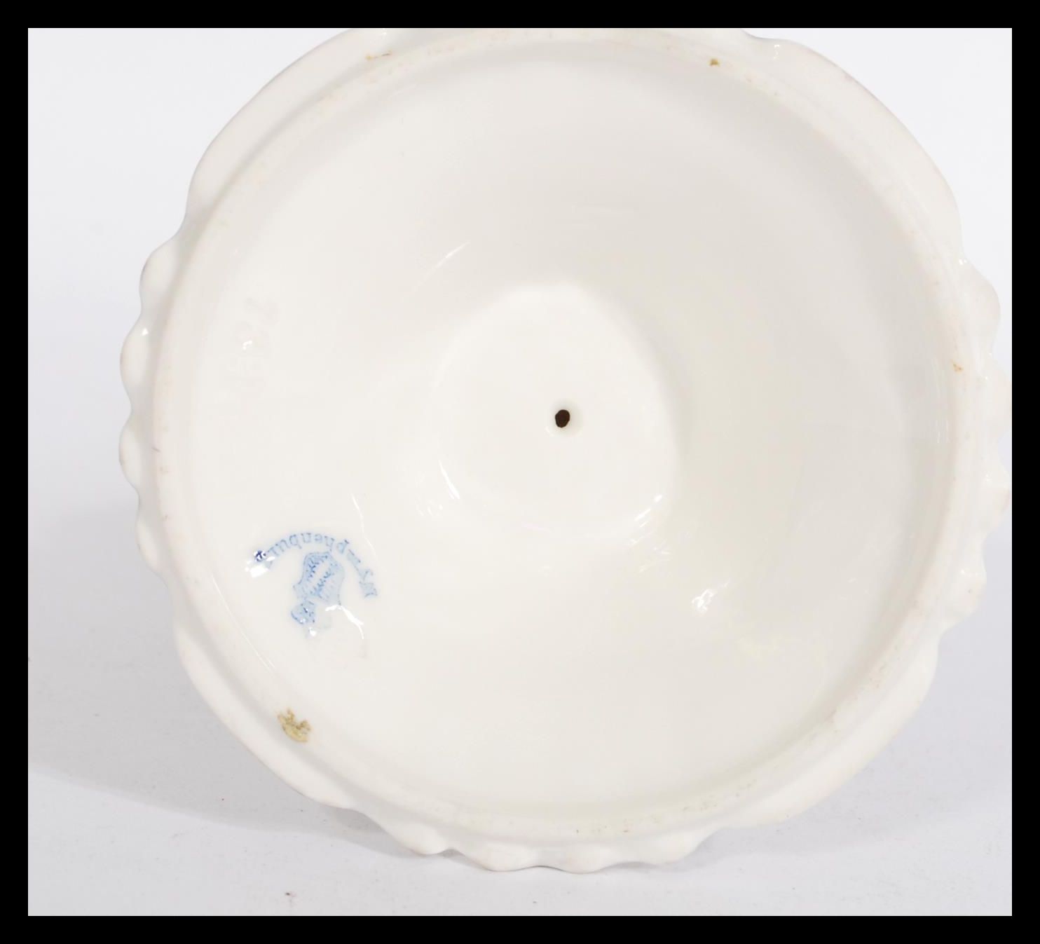 A 19th century Dresden porcelain serving tray havi - Image 7 of 8