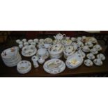 An extensive Royal Worcester Evesham pattern dinne