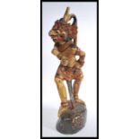 A vintage early 20th century Indonesian Monkey God