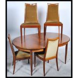 A retro 20th Century G-Plan teak drop leaf dining