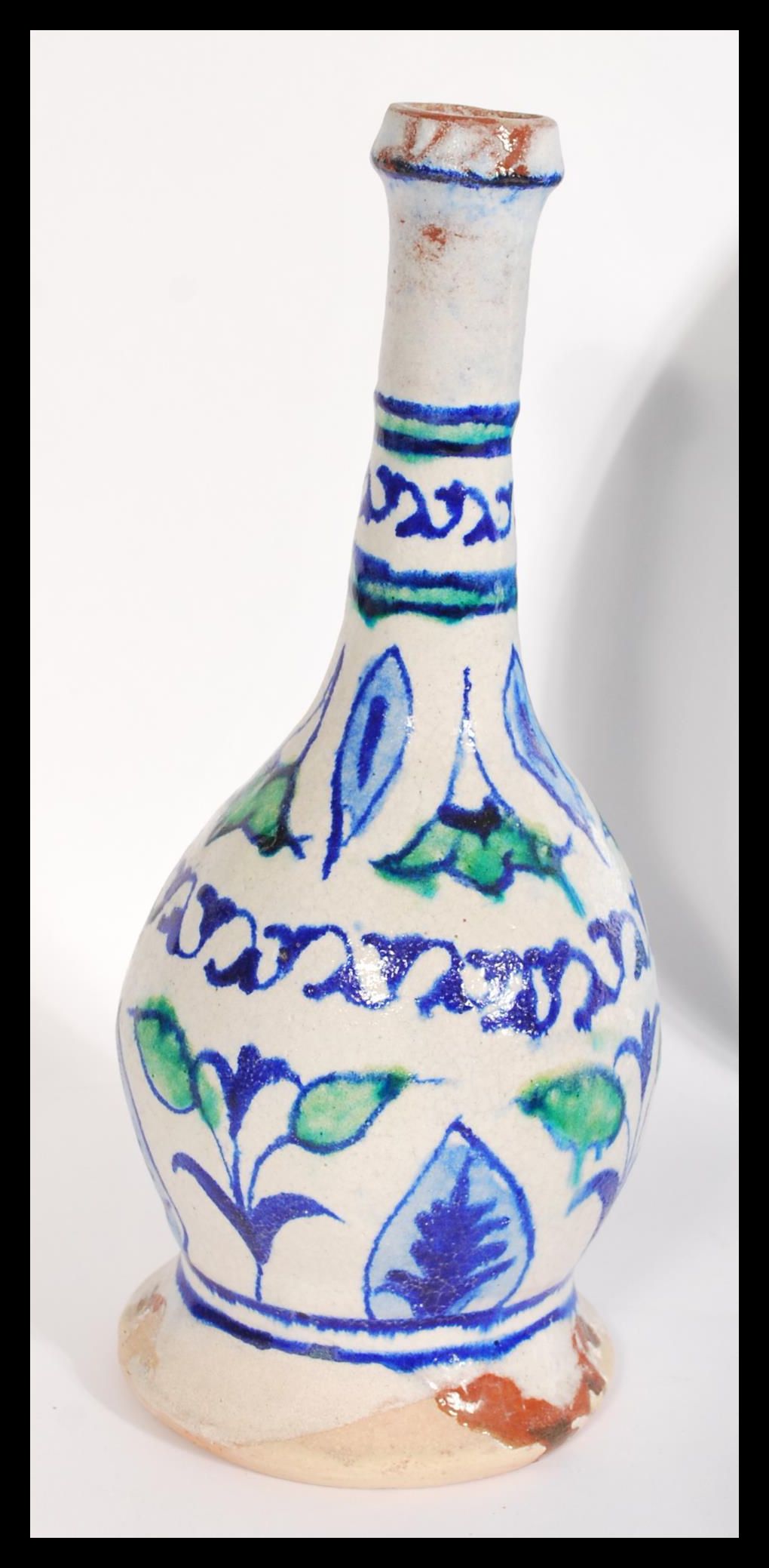 A collection of four Persian / Islamic glazed pott - Image 5 of 9