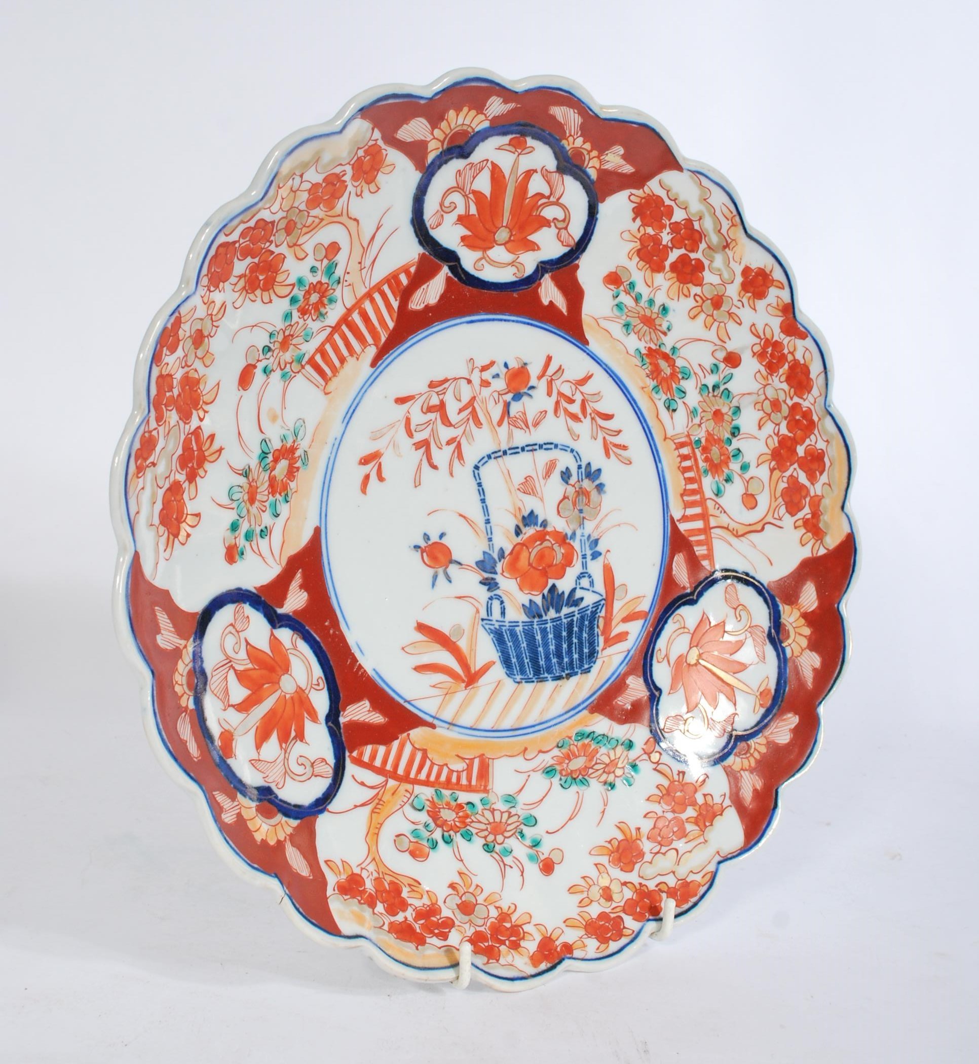 Two early 20th century Japanese Imari chargers hav - Image 7 of 7