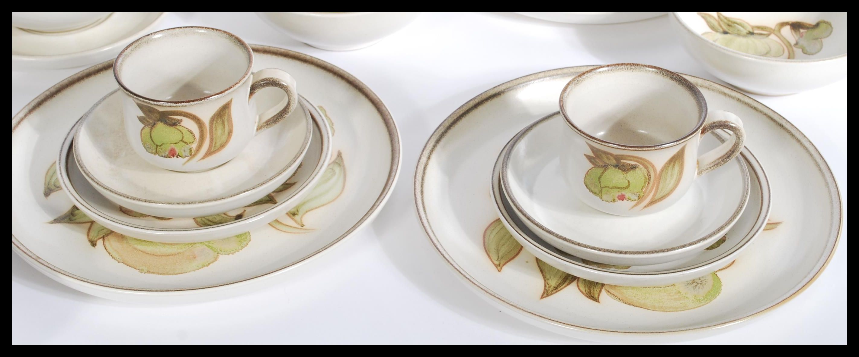 A vintage 20th century stoneware dinner service in - Image 3 of 8