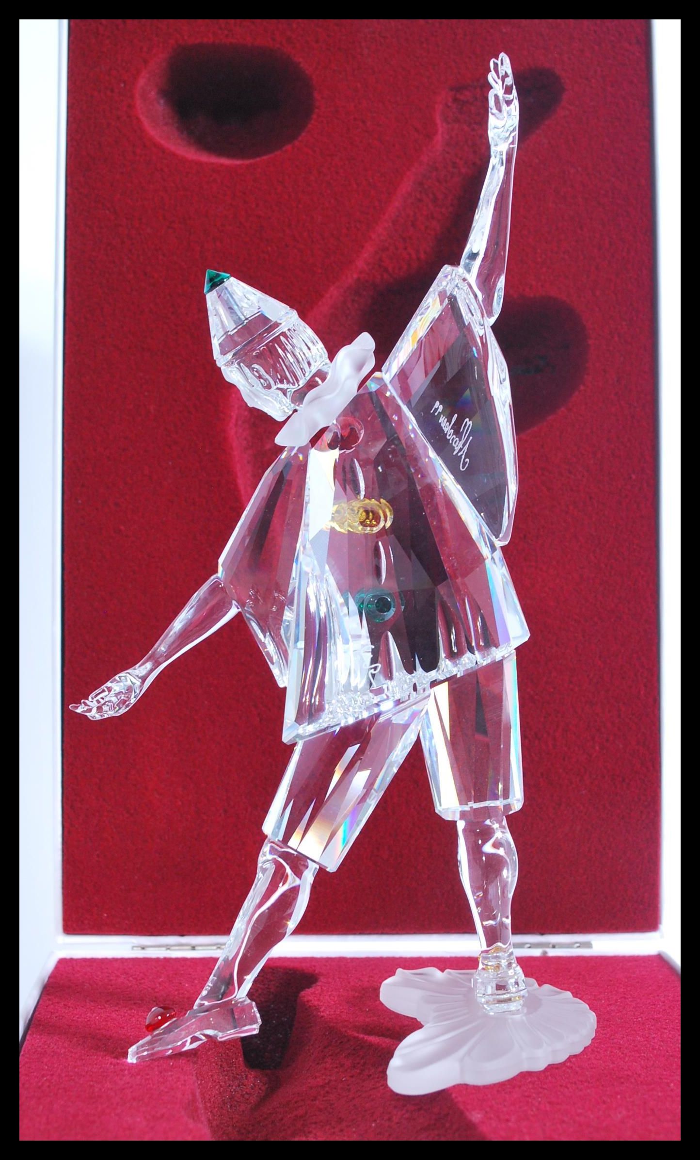 A Swarovski crystal figurine 'Masquerade Pierrot' - Image 5 of 10
