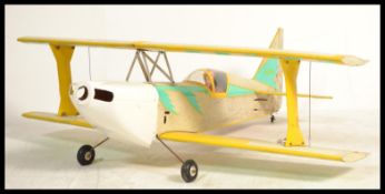 A vintage 20th century large model aeroplane - rad