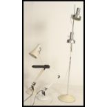 A vintage retro 20th century Anglepoise twin spot