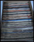 A large collection of vinyl long play LP records m
