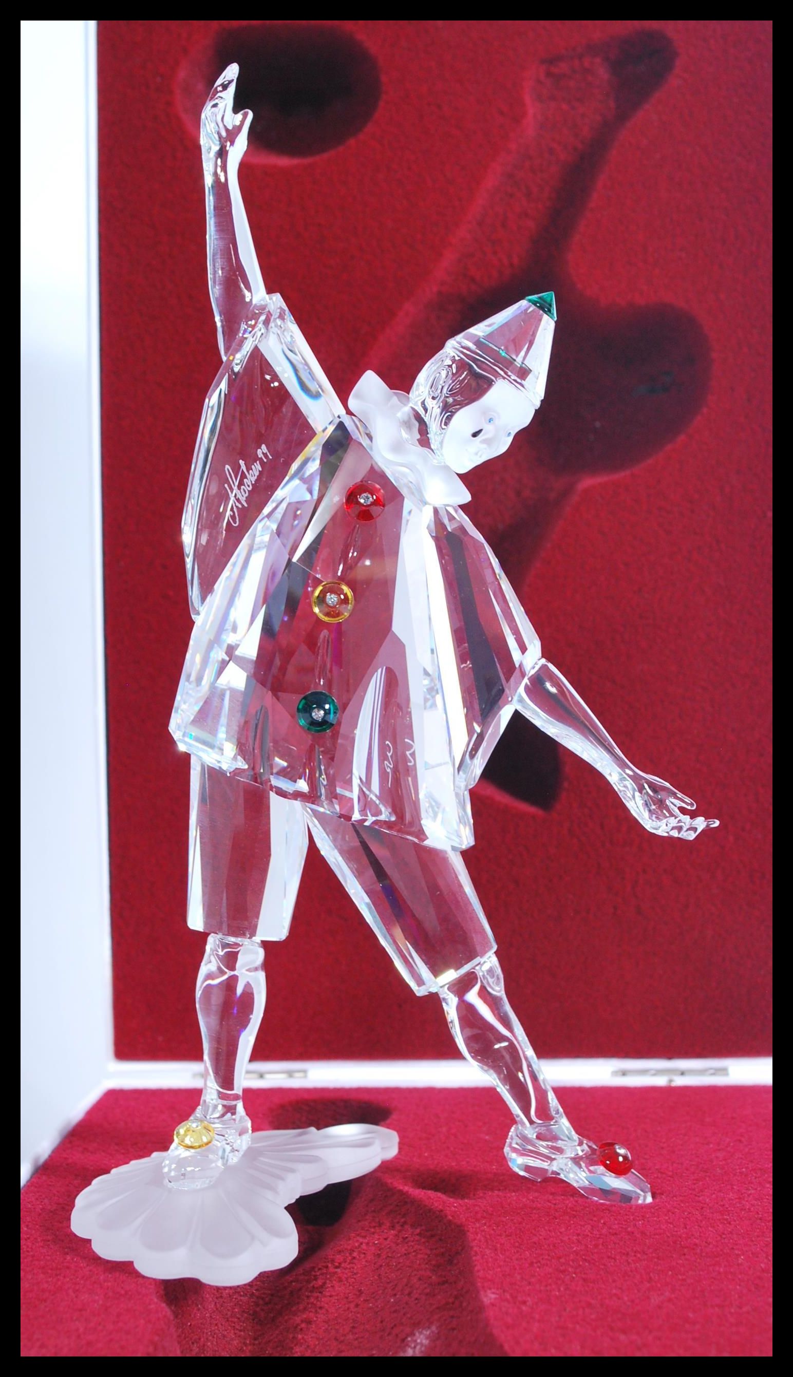 A Swarovski crystal figurine 'Masquerade Pierrot' - Image 3 of 10