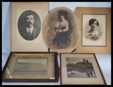 A collection of 19th Century portrait photographs