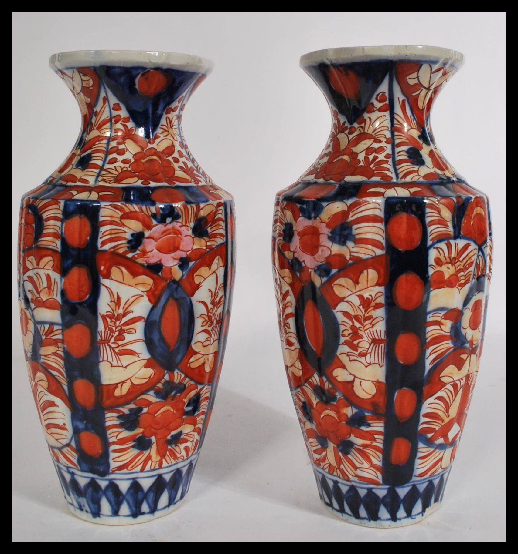 A pair of late 19th century Japanese Meiji period - Image 3 of 5