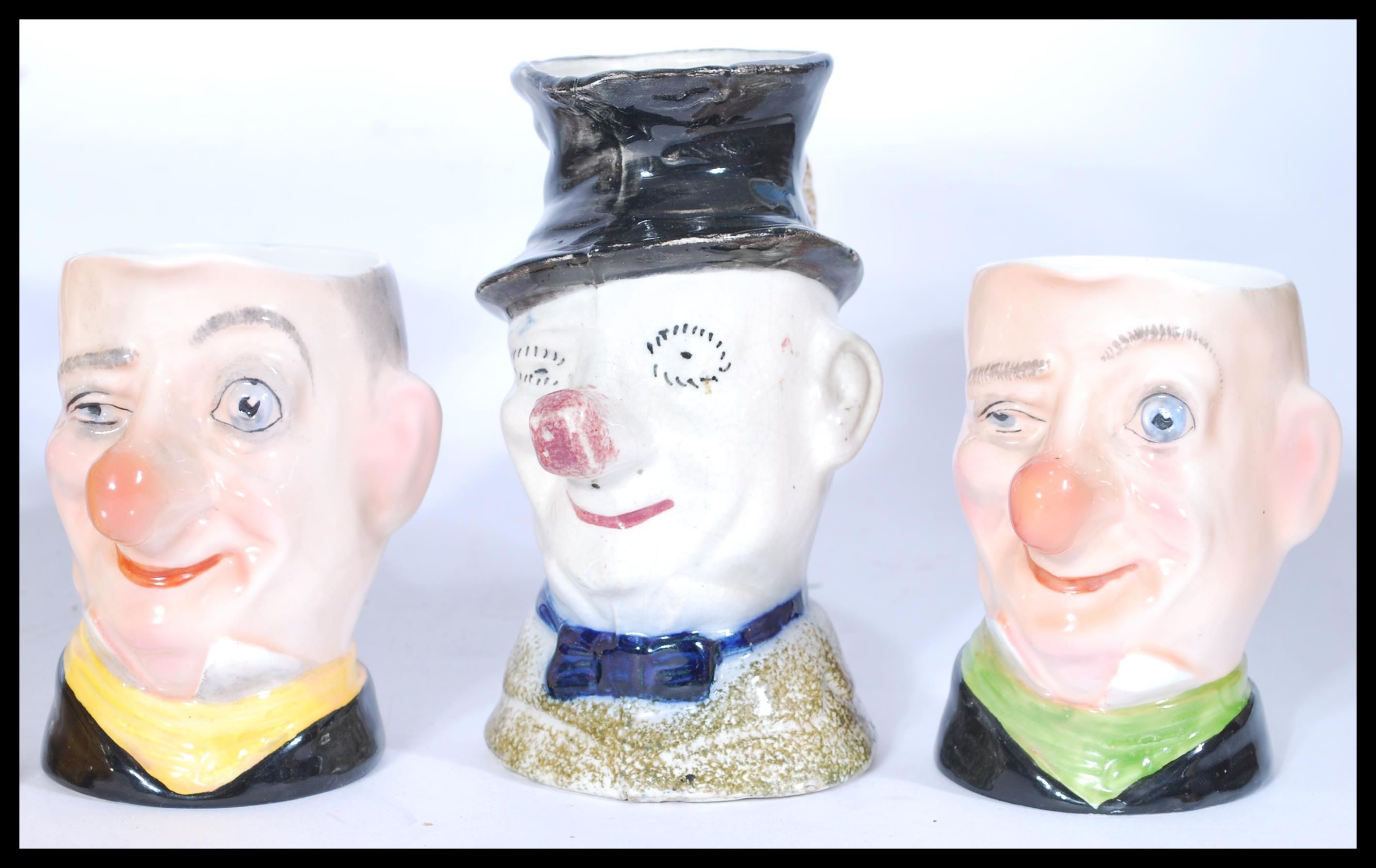 A collection of six varies ceramic character Jugs - Image 2 of 5