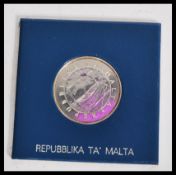 A 20th Century Malta Luigi Preziosi £2 Maltese 197