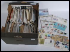STAMPS Large collection of GB and all world envelo