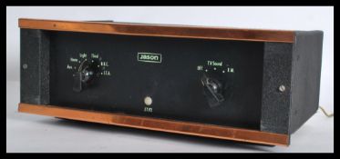 A vintage 20th Century Jason JTV2 receiver tuner,