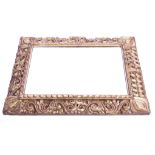 An early 19th century overmantel mirror having a f