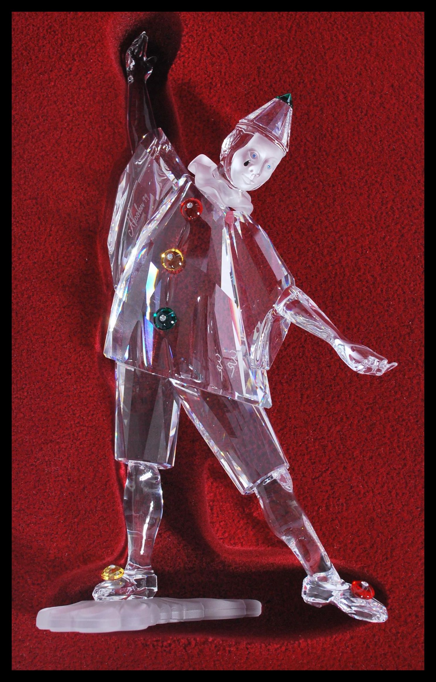 A Swarovski crystal figurine 'Masquerade Pierrot' - Image 2 of 10
