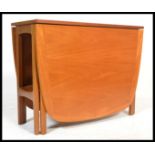 A 1970's 20th century Nathan teak wood drop leaf d