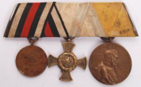 ORIGINAL 19TH CENTURY PRUSSIAN WAR MEDAL GROUP