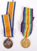 WWI FIRST WORLD WAR ARMY VETERINARY CORP MEDAL PAIR